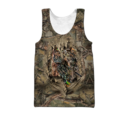 Bow Hunter 3D All Over Printed Shirts For Men DD08142001-LAM