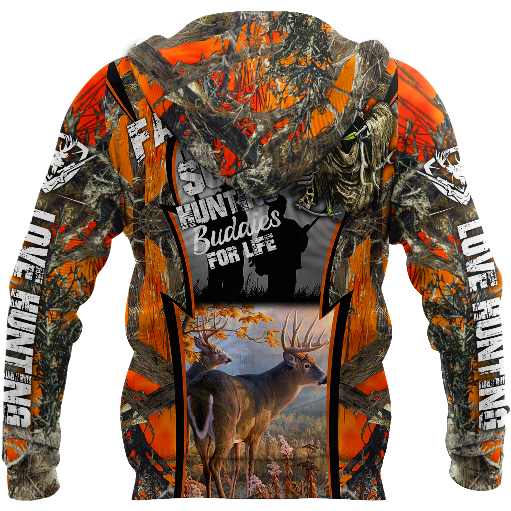 Deer hunting 3d all over printed for men and women DD08202001