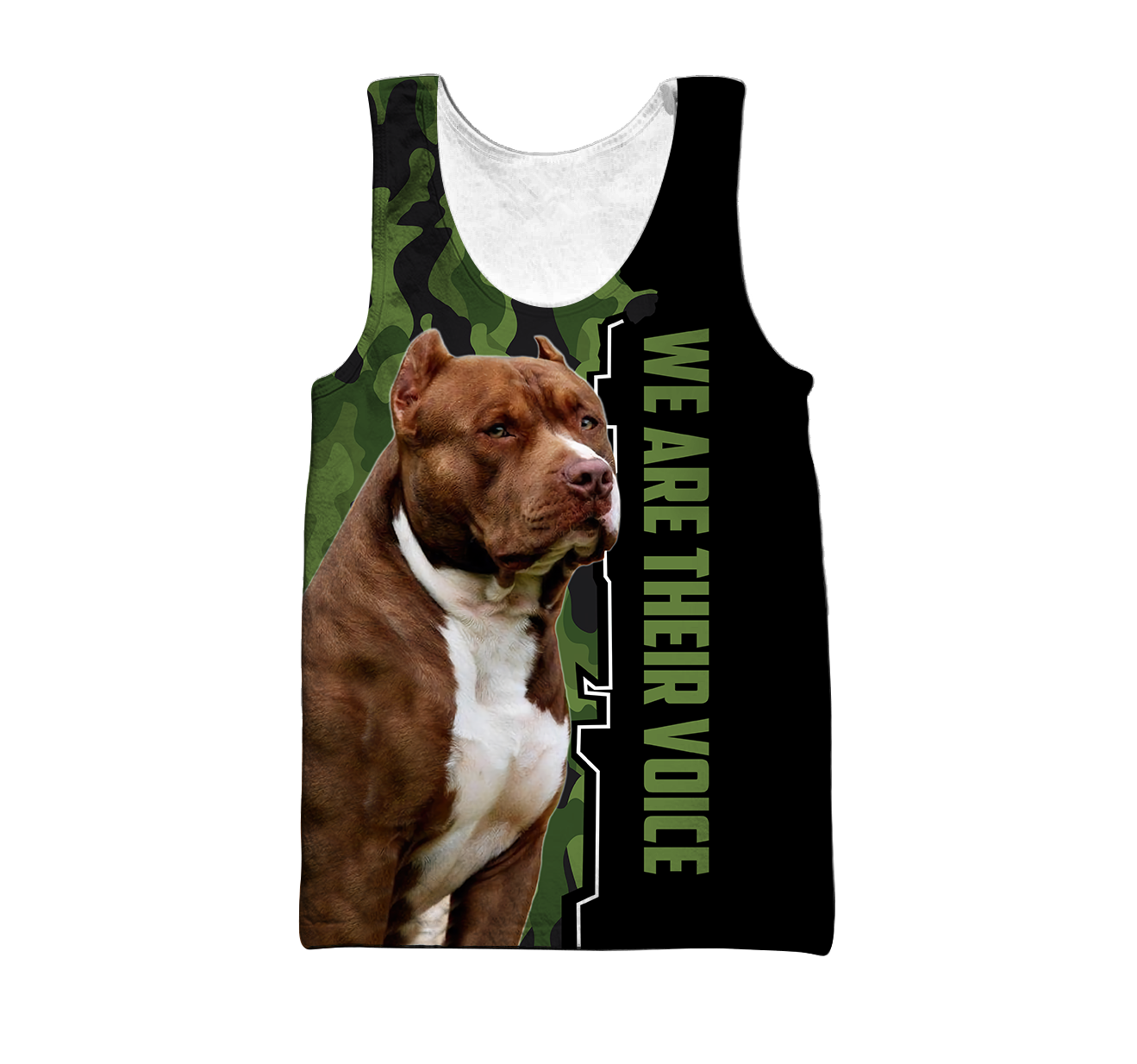 We Are Their Voice Pit Bull 3D All Over Print Hoodie DD09262002