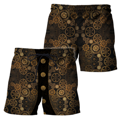 Steampunk Mechanic All Over Printed Hoodie For Men and Women TN