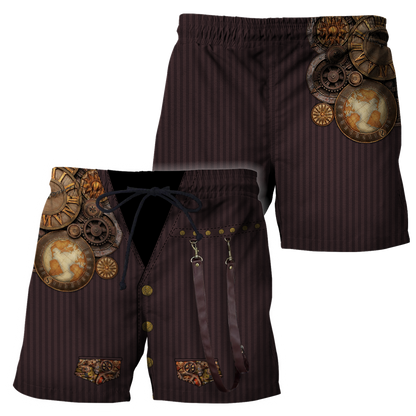Steampunk Mechanic All Over Printed Hoodie For Men and Women TN
