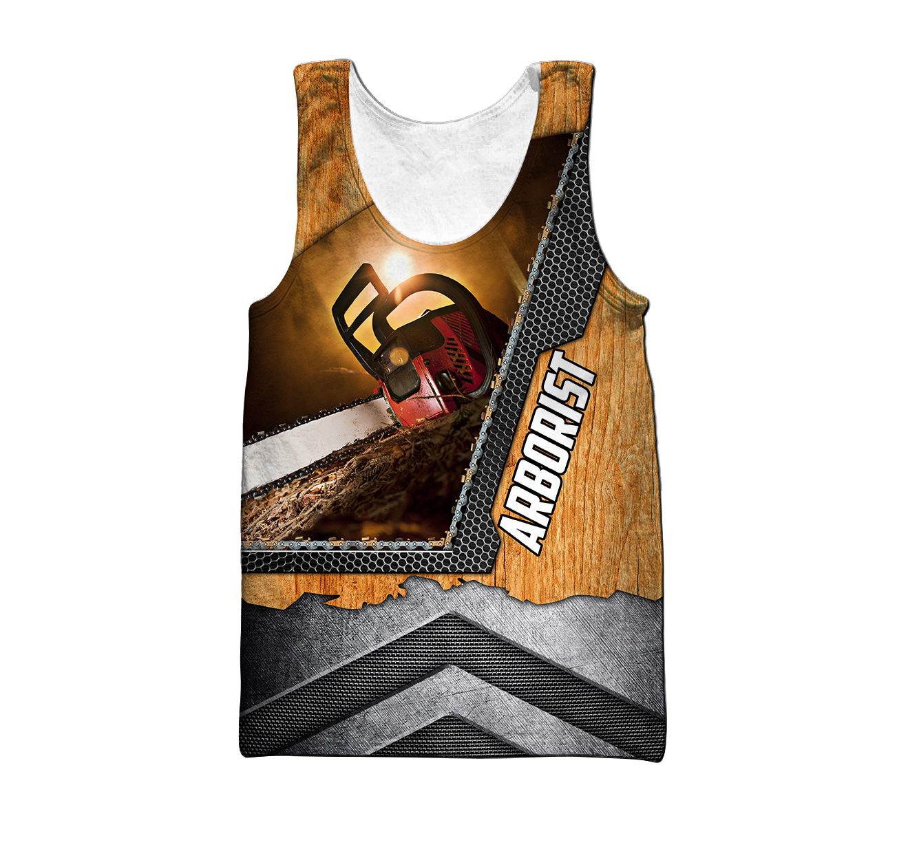 Premium Personalized Unisex All Over Printed Chainsaw Arborist Shirts MEI