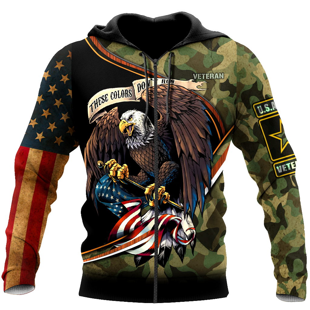 US Veteran Camo 3d all over printed shirts for men and women Proud Military