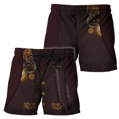 Steampunk Mechanic All Over Printed Hoodie For Men and Women TN