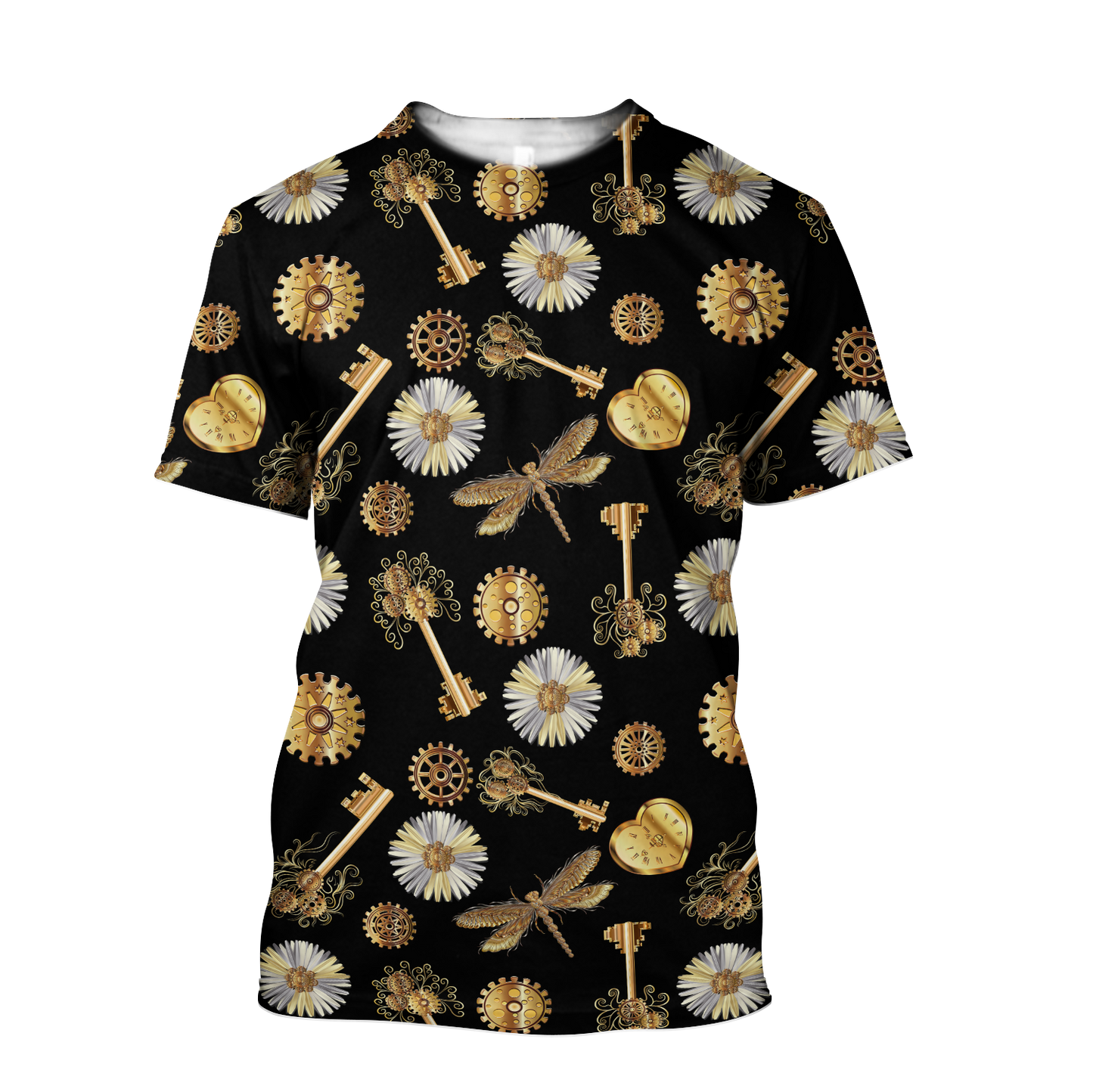 Mechanic Steampunk All Over Printed Hoodie For Men and Women TN