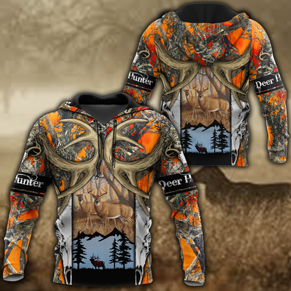 Premium Hunting Oreange Unisex Shirts