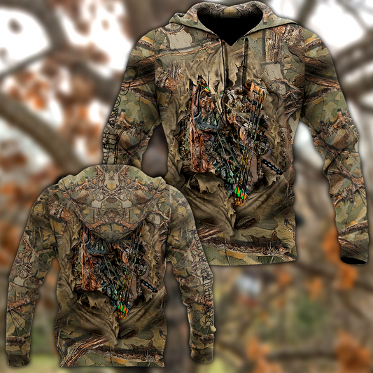 Bow Hunter 3D All Over Printed Shirts For Men DD08142001-LAM