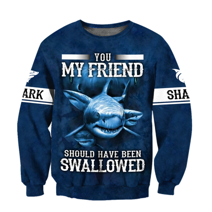 Unisex All Over Printed Shark Shirts MEI