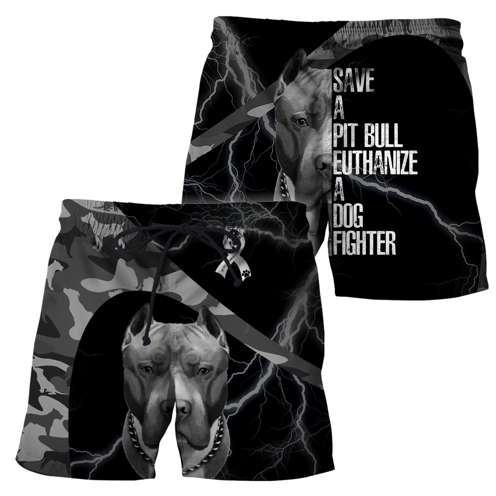 Personalized Save A Pitbull Euthanize A Dog Fighter Hoodie Shirt for Men and Women DD09212001S