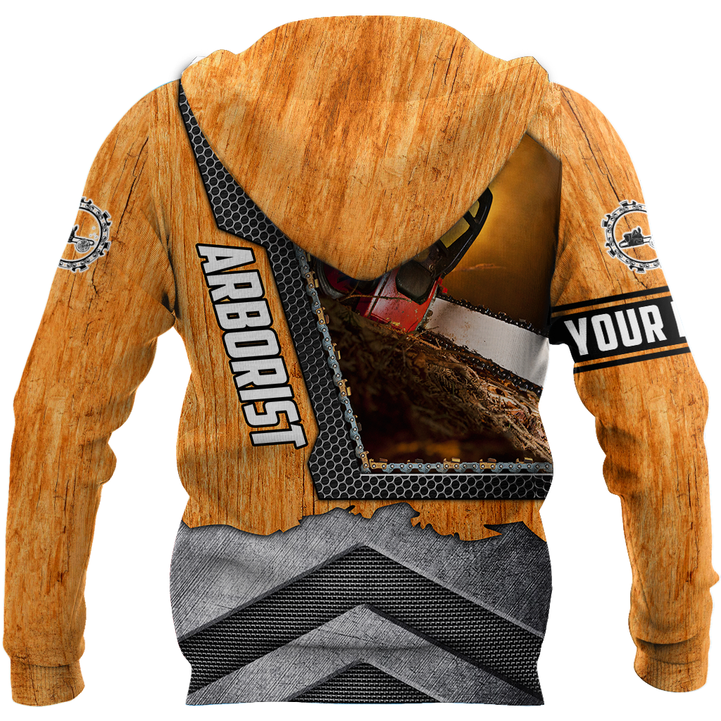 Premium Personalized Unisex All Over Printed Chainsaw Arborist Shirts MEI