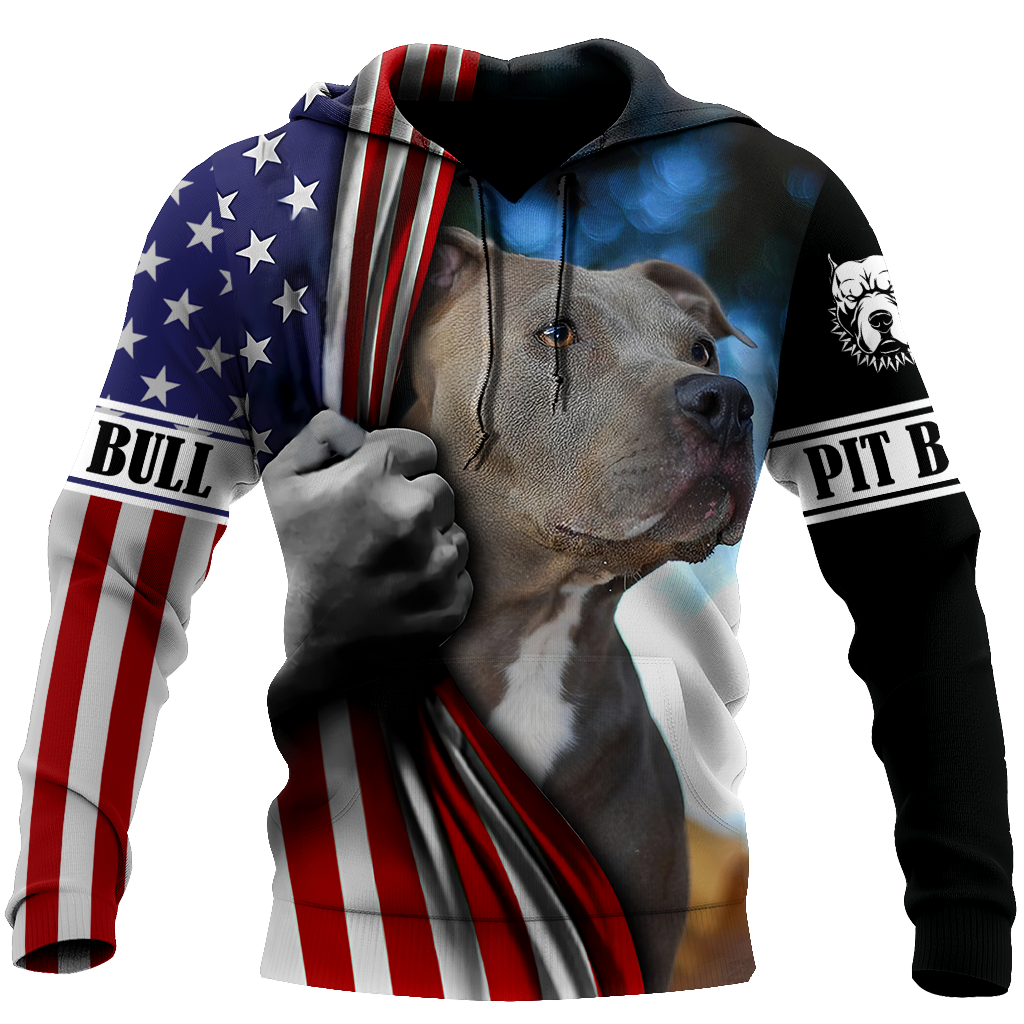 Save A Pit Bull Euthanize A Dog Fighter 3D All Over Print Hoodie DD09212003