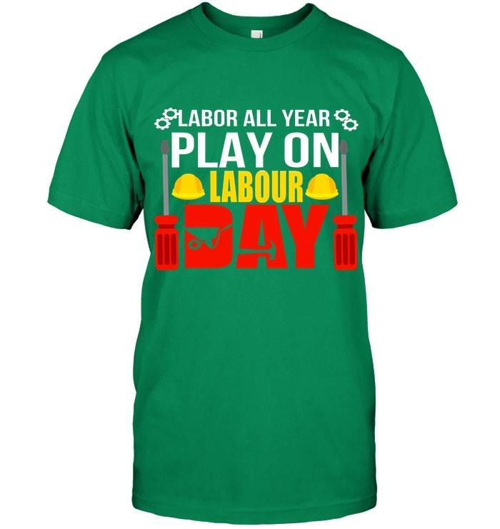 Labour Day HHT25072001-LAM-T-SHIRTS-LAM-T-Shirt-Green-S-Vibe Cosy™