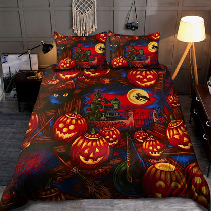 Pumkin Castle Magical Night Bedding Set