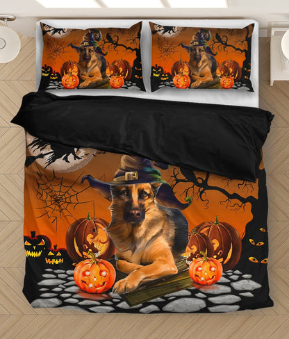 German Shepherd Halloween Bedding DD08192004