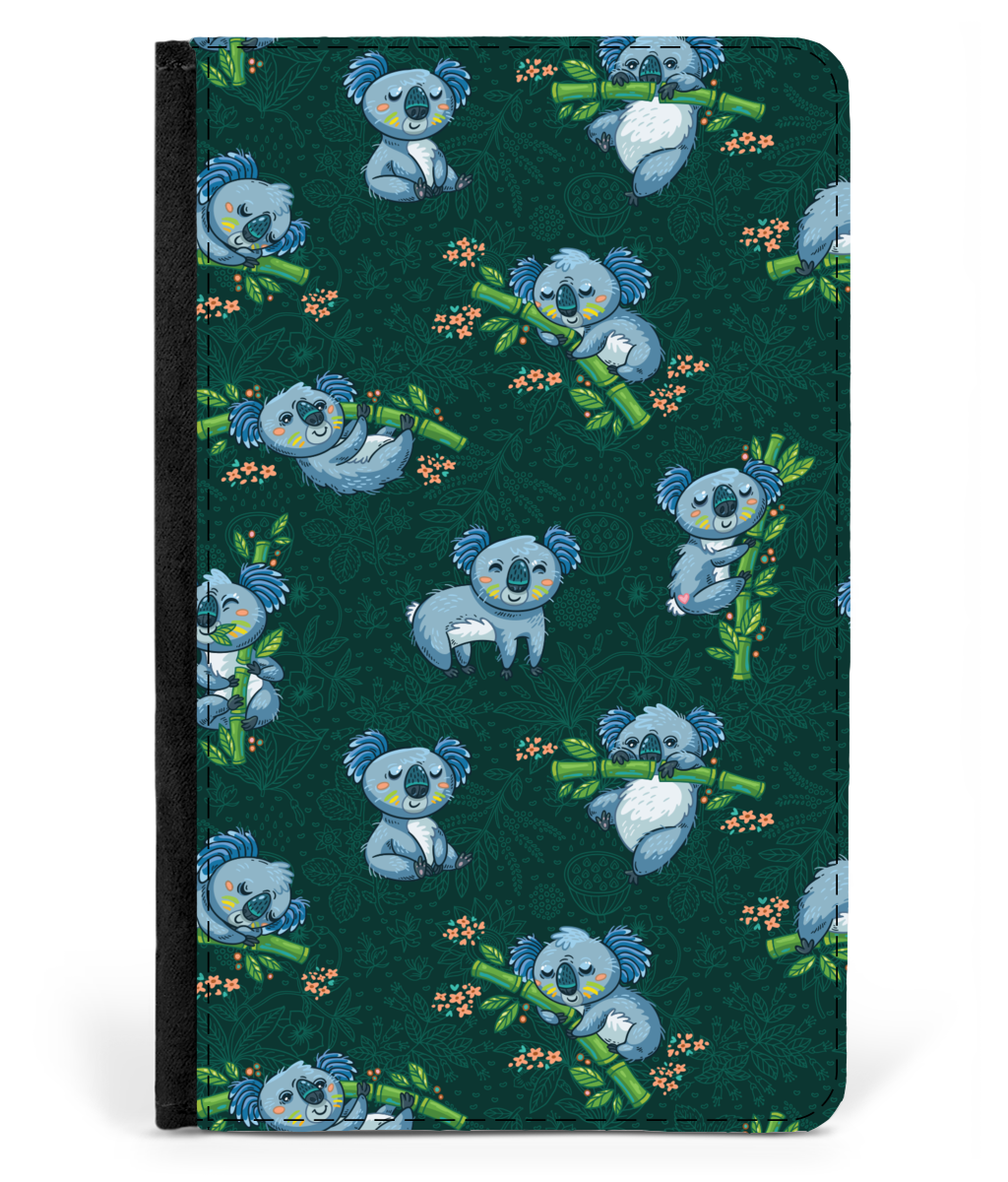 AUSTRALIA KOALA 01 LEATHER PASSPORT CASE H4 - Amaze Style™-PASSPORT CASES