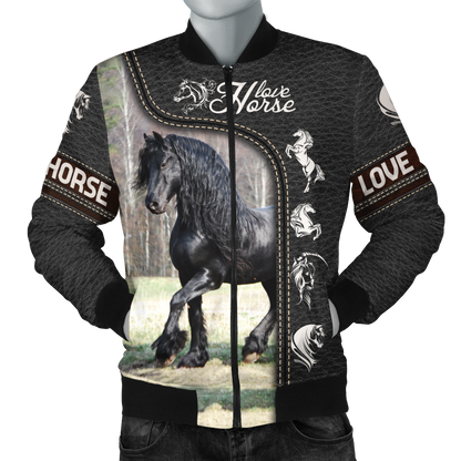 Love Horse 3D All Over Printed Shirts Pi220401 - Amaze Style™-Apparel