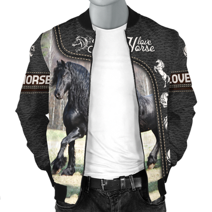 Love Horse 3D All Over Printed Shirts Pi220401 - Amaze Style™-Apparel