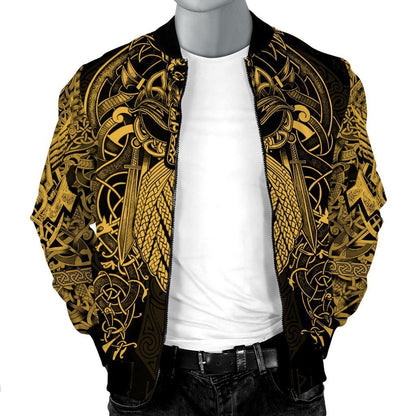 Vikings - The Raven Yellow of Odin Tattoo - Amaze Style™-Apparel