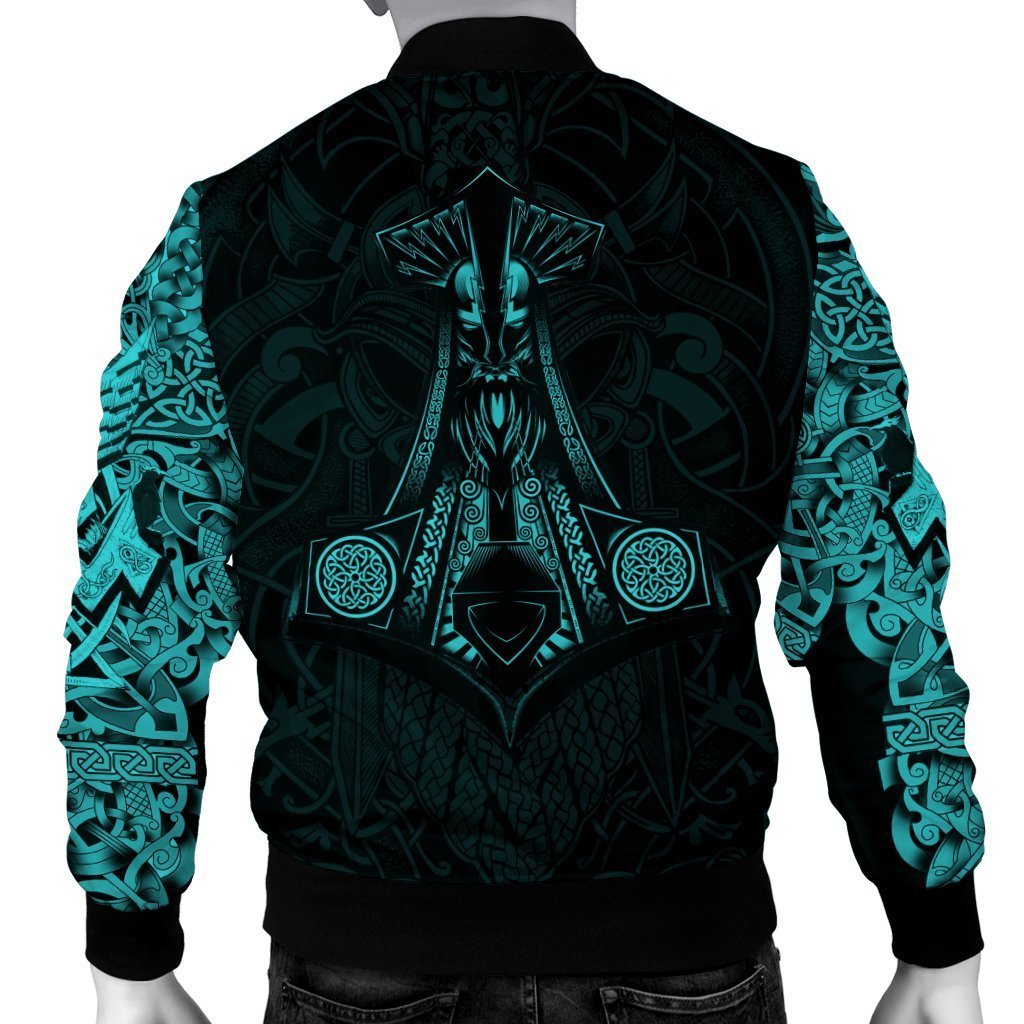 Vikings - The Raven Blue of Odin Tattoo - Amaze Style™-Apparel