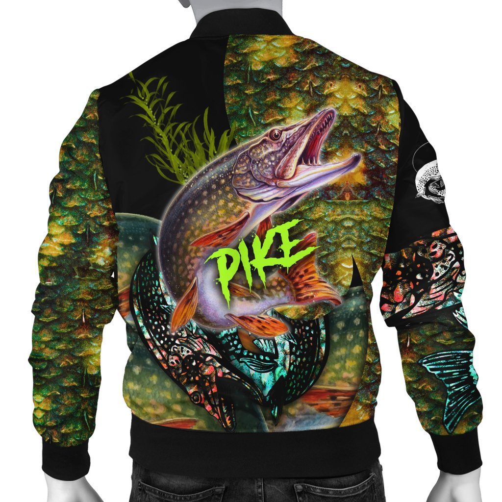 Northern Pike Fishing on skin 3D all over printing shirts for men and women TR070102 - Amaze Style™-Apparel