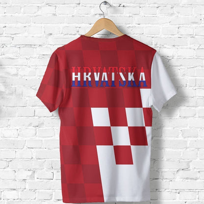 Croatia Coat Of Arms Zip Hoodie Special Version A02 - Amaze Style™-Apparel