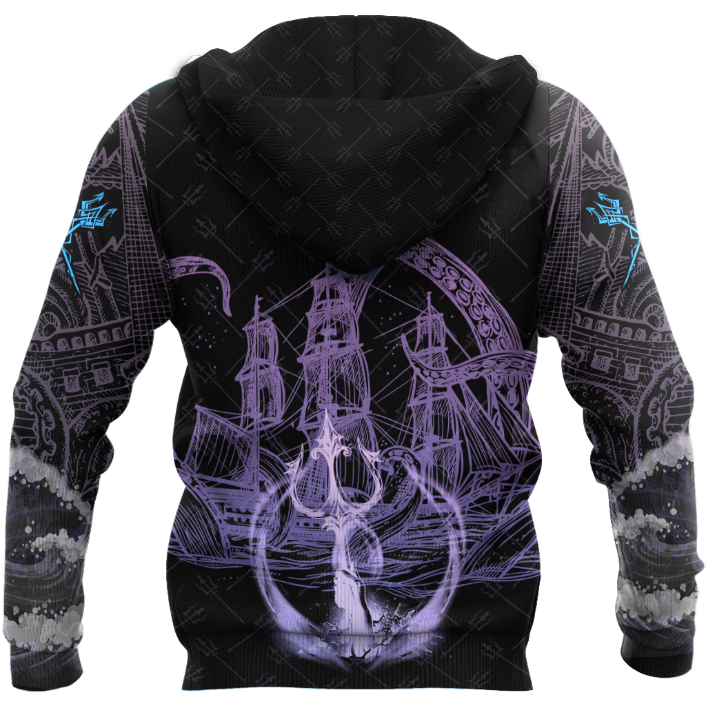 Poseidon Master of the sea Over 3D Printed MH270520-ML - Amaze Style™-Apparel