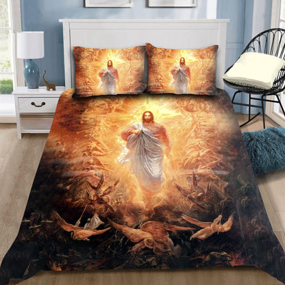 Christian Jesus Bedding Set HV