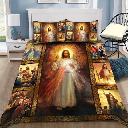 Christian Jesus Bedding Set HV