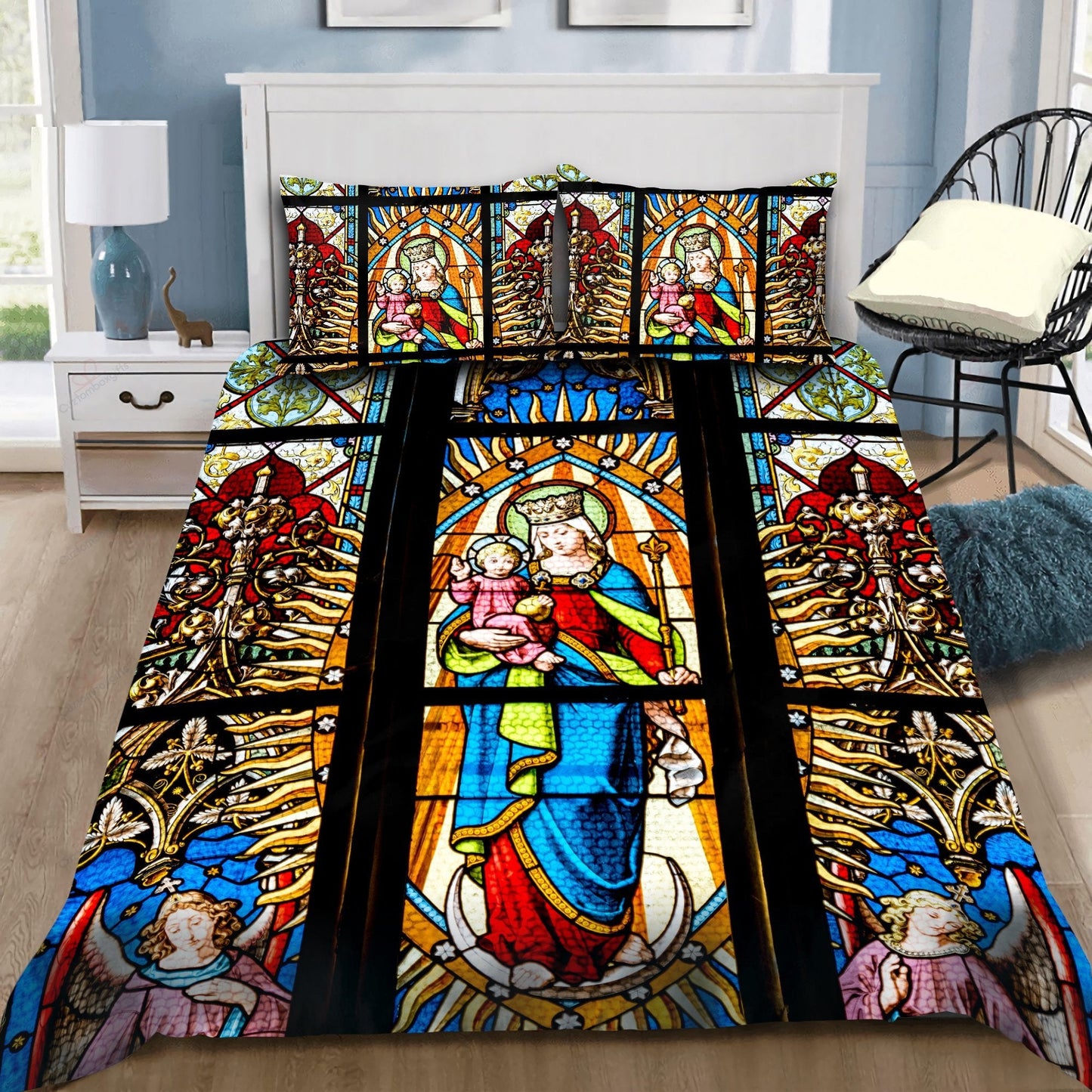 Christian Jesus Bedding Set HV