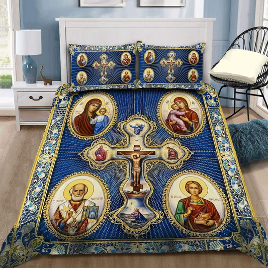 Christian Jesus Bedding Set HV