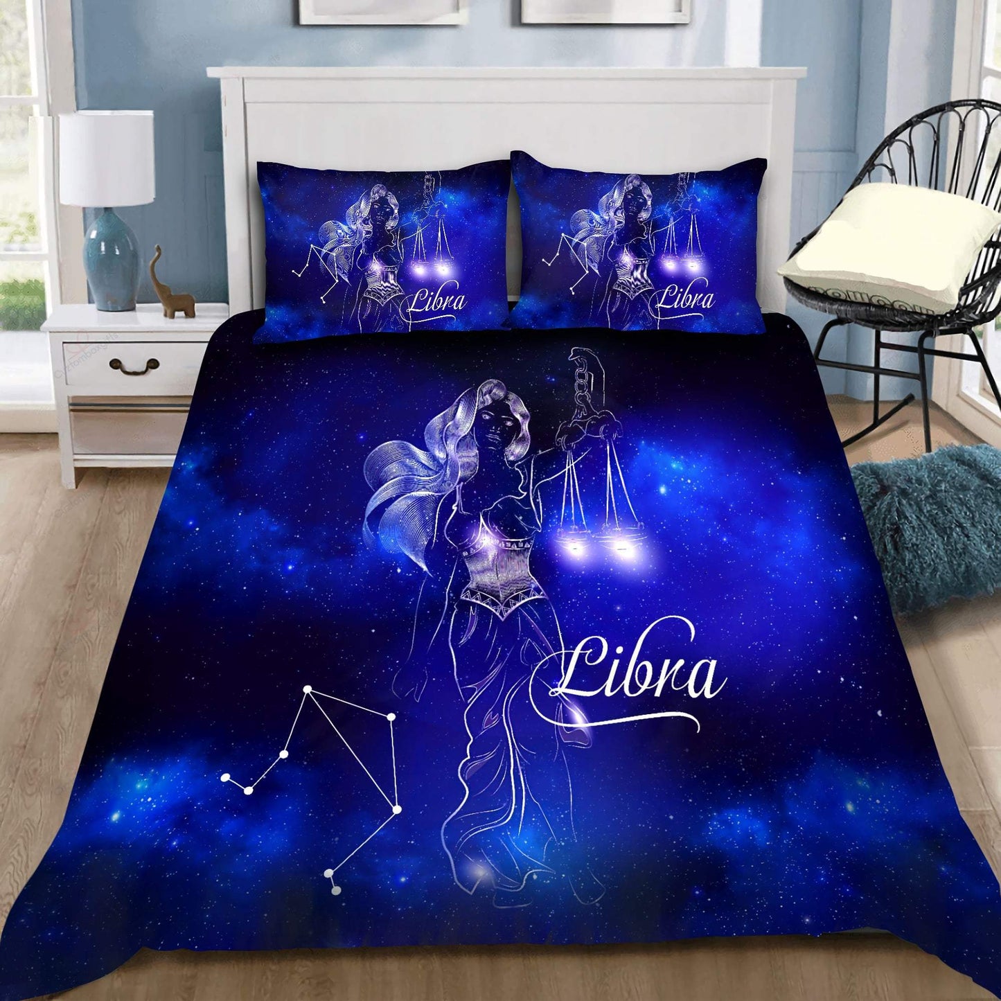 Libra Zodiac Bedding Set AM082050