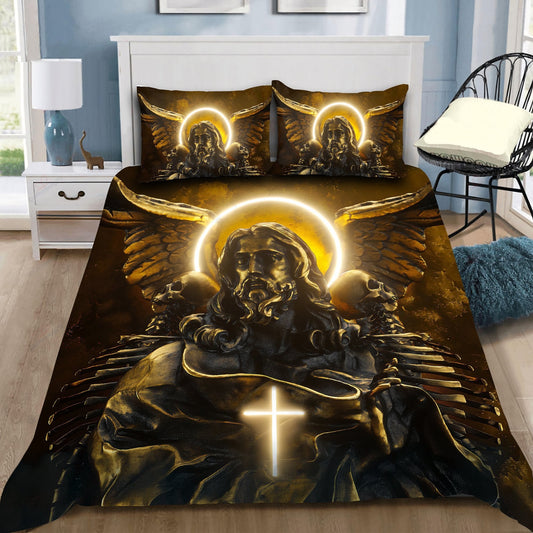 Christian Jesus Memento Mori Bedding Set HV