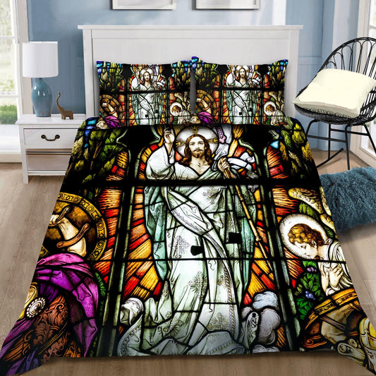 Christian Jesus Bedding Set HV