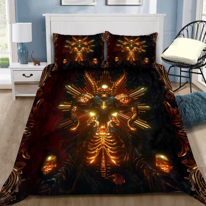 Skull Art Bedding Set HAC180601-NM-Bedding Set-NM-Twin-Vibe Cosy™