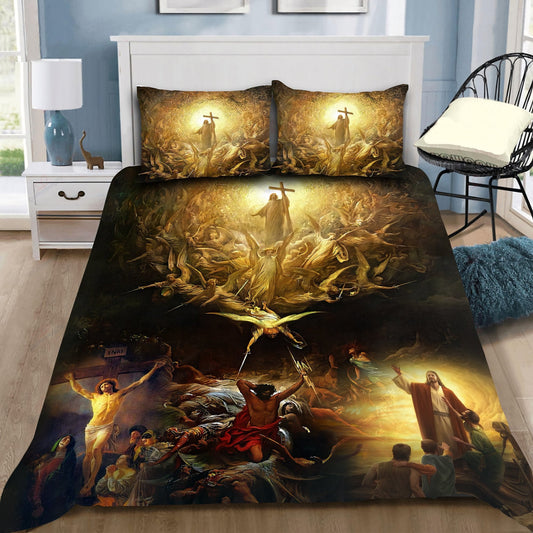 Christian Jesus Bedding Set HV