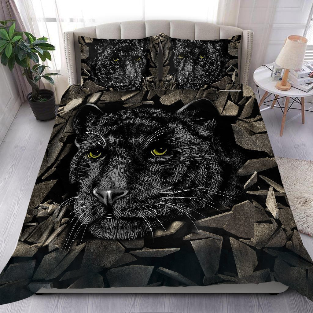 Panther Break The WAll 3D Bedding Set NTN08122002-LAM