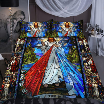 Christian Jesus Bedding Set HV