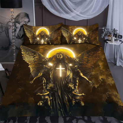 Christian Jesus Memento Mori Bedding Set HV