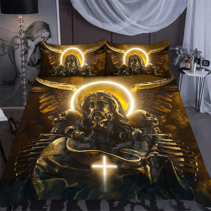 Christian Jesus Memento Mori Bedding Set HV
