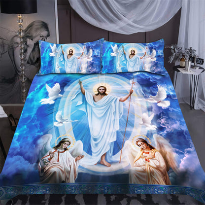Christian Jesus Bedding Set HV