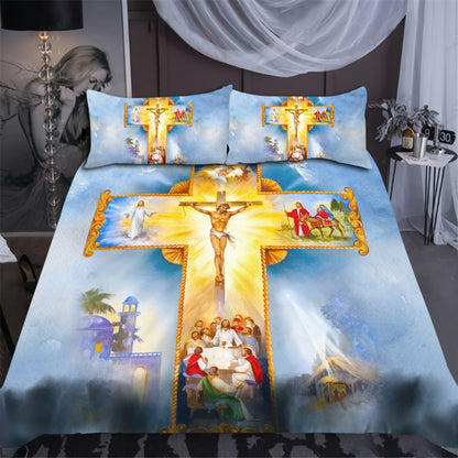 Christian Jesus Bedding Set HV
