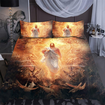 Christian Jesus Bedding Set HV