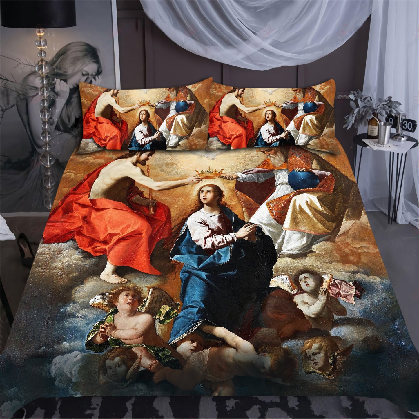 Christian Jesus Bedding Set HV