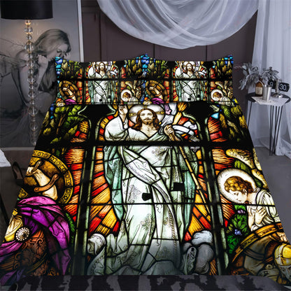 Christian Jesus Bedding Set HV
