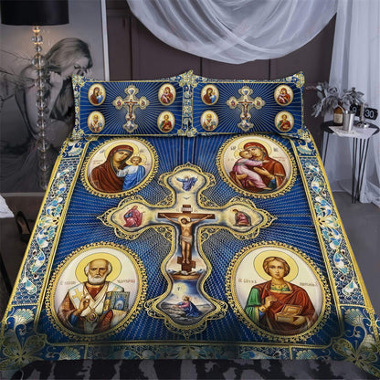 Christian Jesus Bedding Set HV