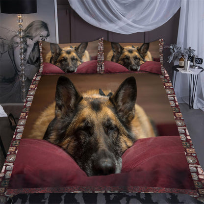 German Shepherd Dog Bedding Set QB06242003