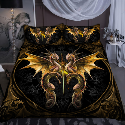 Gothic Dragon Bedding Set JJW24082002