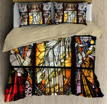 Christian Jesus Bedding Set HV
