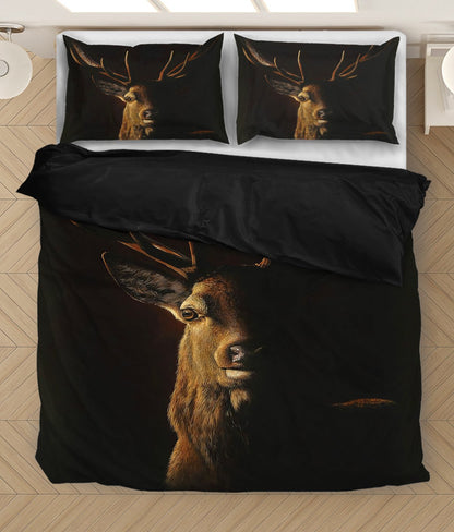 Deer Portrait Bedding Set