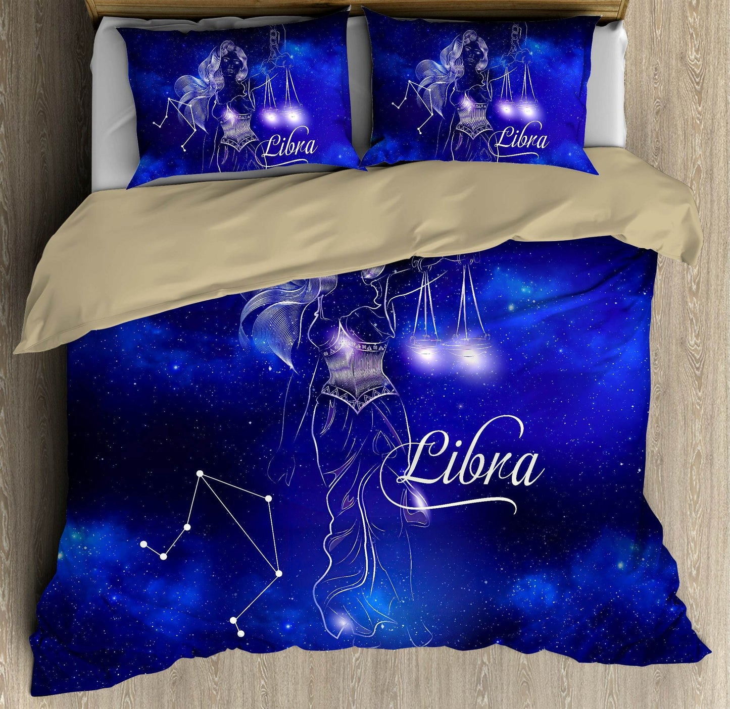 Libra Zodiac Bedding Set AM082050